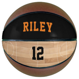 Custom Name Player Number Basketball