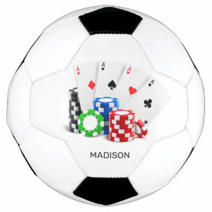 Custom Name Poker / Casino Football
