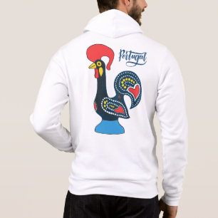 Custom Name Portugese Rooster Hoodie