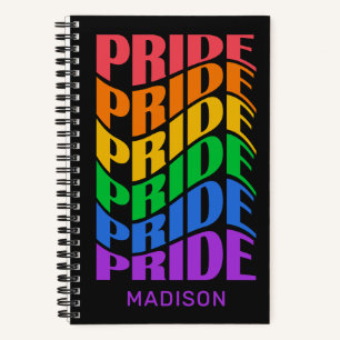 Custom Name Pride Notebook