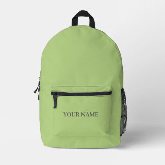 Custom Name Printed Backpack
