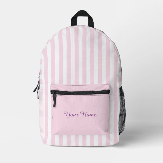 Custom Name Printed Backpack (Front)