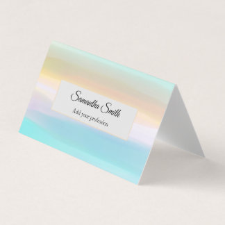 Custom Name Profession Business Card