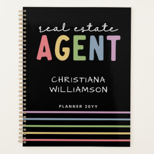 Custom Name Real Estate Agent   Realtor Gifts Planner