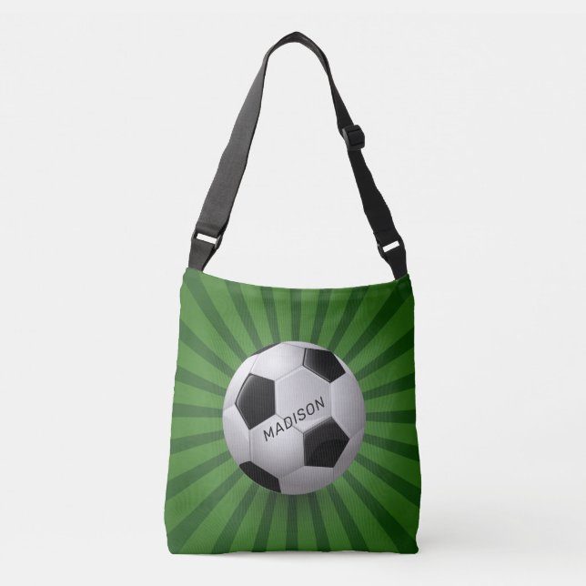 Custom name Retro Soccer Ball bags (Front)