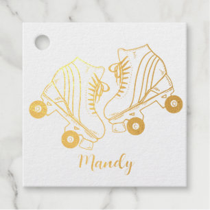 Custom Name Roller Skating   Favour Tags
