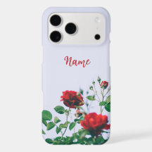 Custom Name Rose Garden Phone Case