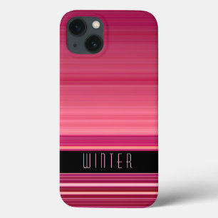 Custom name rose gold iPhone 13 case