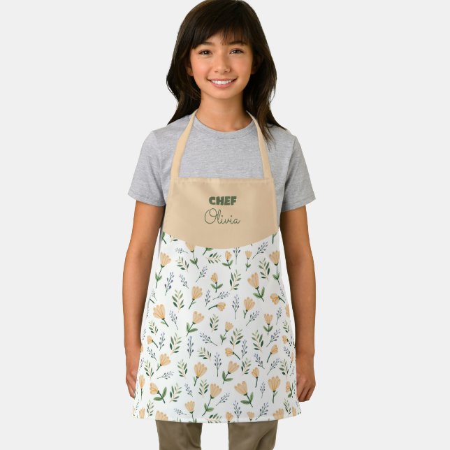 Custom Name Scandinavian Apron (Insitu)