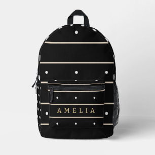 Custom Name School Backpack