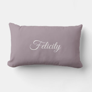 Custom Name Script Monogram Initial Letter F Cool Lumbar Cushion