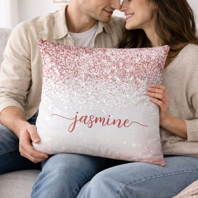 Custom Name  Shining Bright Hd Gift Throw Pillow (Creator Uploaded)