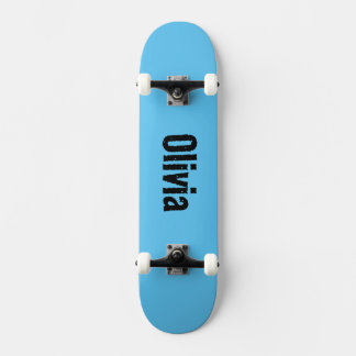 Custom name skateboard