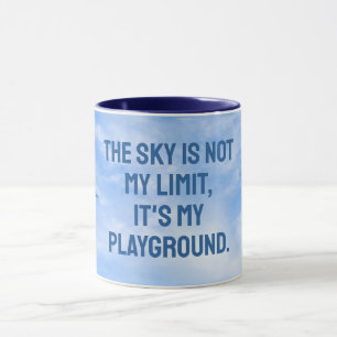 Custom Name Sky Quote Mug