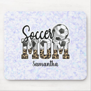 Custom Name Soccer Mom Mother's Day Mouse Mat
