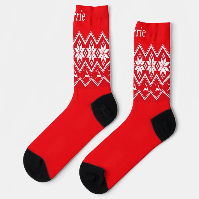 CUSTOM NAME SOCKS (Left)