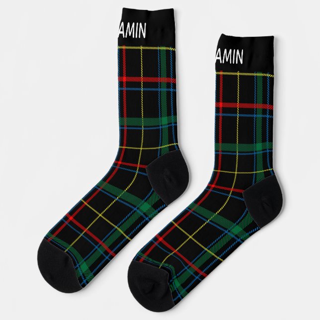 custom name socks (Left)