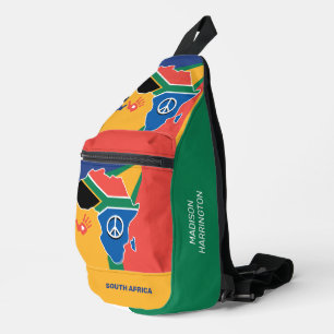 Custom Name South Africa Sling Bag
