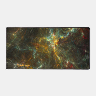 Custom Name Starfield Desk Mat