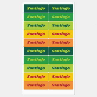 Custom Name Sticker