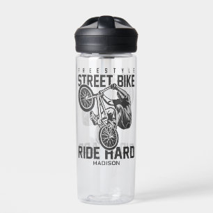 Custom name Street Bike Water Bottle