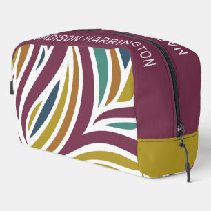 Custom Name Stylised Butterfly Dopp Kit
