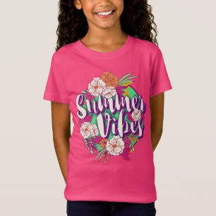 Custom Name Summer Vibes clothing T-Shirt