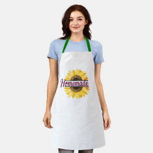 Custom Name Sunflower Apron - Personalised Gift
