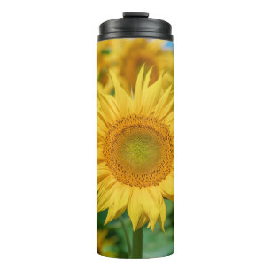 Custom name Sunflower Thermal Tumbler