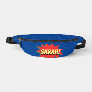 Custom Name Superhero Bum Bags