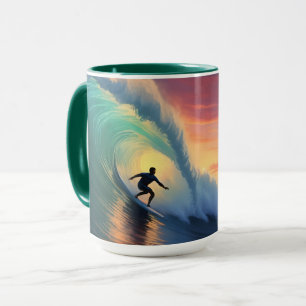 Custom Name Surfing Mug