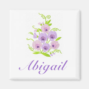 CUSTOM NAME -Sweetpea Girl's / Woman's Magnet