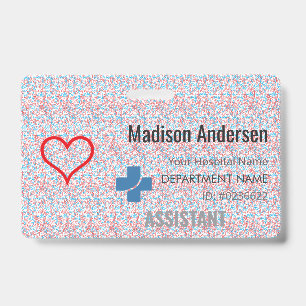 Custom Name Tag Badge – Staff.Volunteer.Event! ID Badge