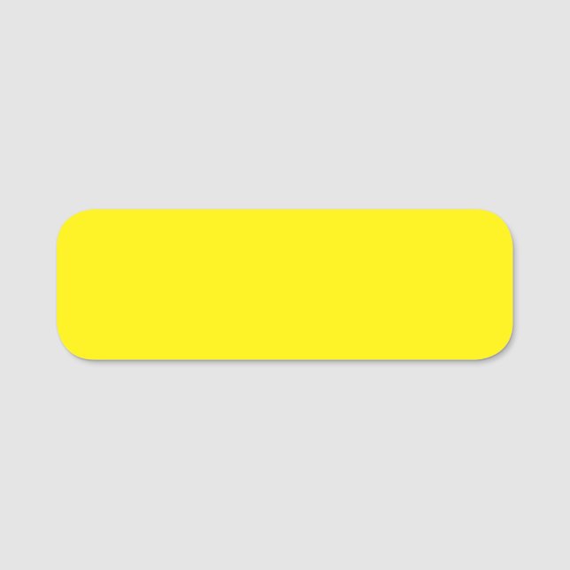 Custom Name Tags Professional Event Badge (Front)