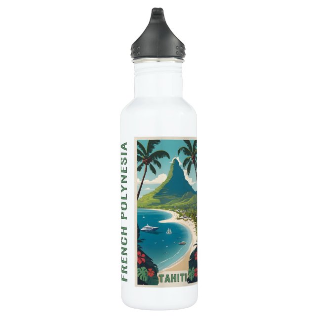 Custom Name Tahiti 710 Ml Water Bottle (Right)
