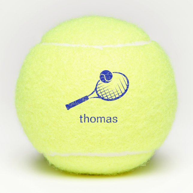Custom Name Tennis Balls (Front)