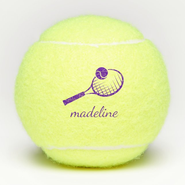 Custom Name Tennis Balls (Front)