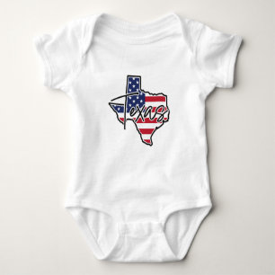 Custom Name Texas Baby Bodysuit