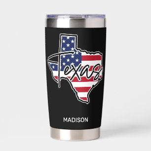 Custom Name Texas Insulated Tumbler