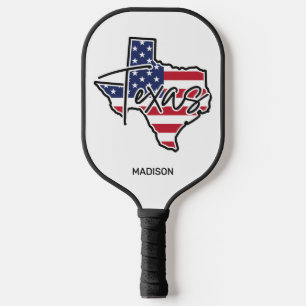 Custom Name Texas Pickleball Paddle