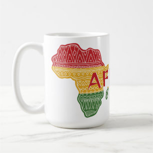 Custom Name & Text Africa Coffee Mug