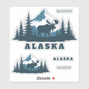 Custom Name & Text ALASKA