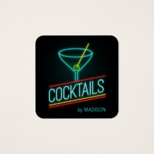 Custom name & text COCTAILS