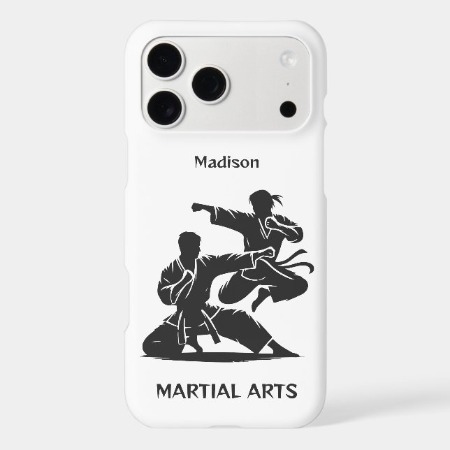 Custom Name, Text & Color Martial Arts (Back)