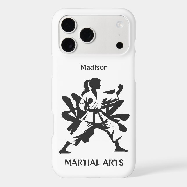 Custom Name, Text & Color Martial Arts (Back)