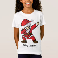 Custom Name & Text Dabbing Dancing Santa