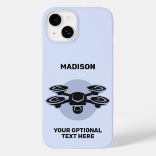 Custom Name & Text Drone Case-Mate iPhone 14 Case