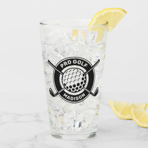 Custom Name & Text Golf Glass