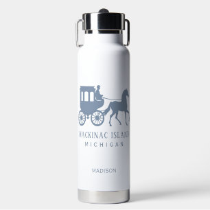 Custom Name & Text Mackinac Island Water Bottle