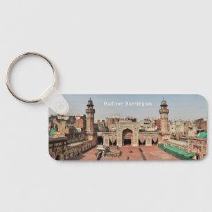 Custom Name & Text Pakistan Key Ring